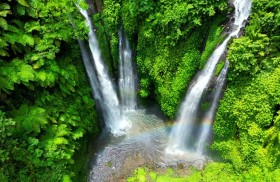 Fiji waterfall