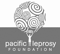 Pacific Leprosy Foundation logo BW
